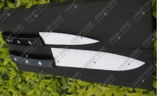 4'+6" ceramic knife set