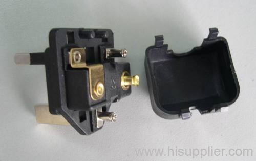British standard power plug insert