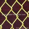 Coated chain link fence
