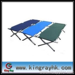 foldable camping cot with 600D polyester