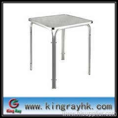 folding aluminum chair with aluminum material