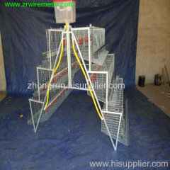 Galvanized Poultry Cage