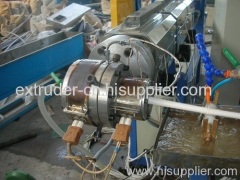 PVC fiber reinforced hose extrusion line