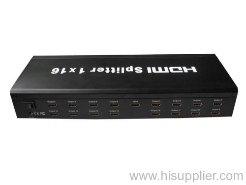 3D 1x16 HDMI Splitter