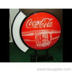 Abnormal Shape Acrylic Light Box-Coco Cola