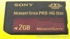 memory stick sony pro duo red hight speed