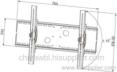 Universal Fixed TV Wall Bracket Mount Lock