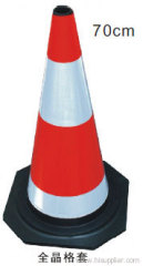 rubber traffic cone