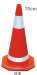 rubber traffic cone