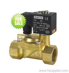 DFD brass normally closed IP65 air oil water solenoid valve