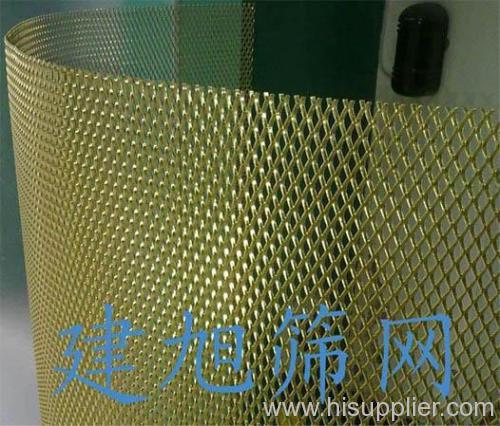 anodizing expanded metal