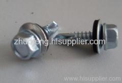 hex washer head self-drilling screw