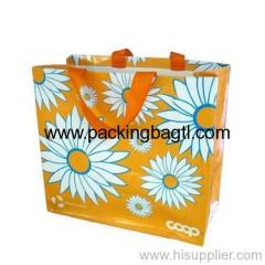 pp woven promotional bags, laminated pp woven bags