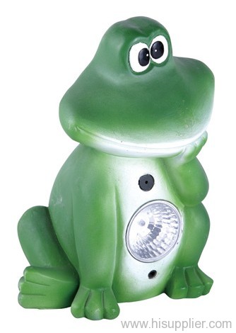 Frog solar lamp