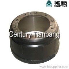 sinotruk howo truck parts brake drum