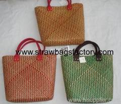 straw beach bags