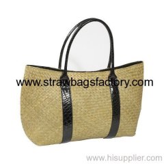 straw hand bags