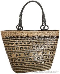 straw hand bags