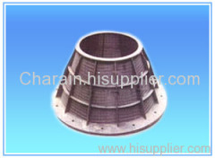 Mine sieving mesh