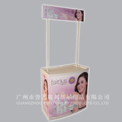 PP curved shape promotion stand