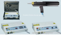 Portable CO2 laser therapy apparatus