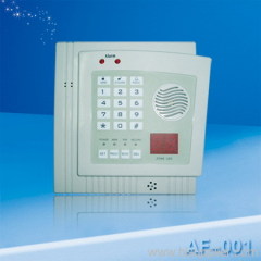 Wireless burglar alarm system