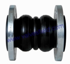 rubber expansion joint flange end