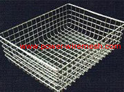 PVC coated wire mesh basket