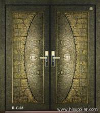 armoured door