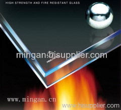 insulating fire rated glass