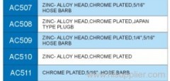 Dual head air chuck 1/4