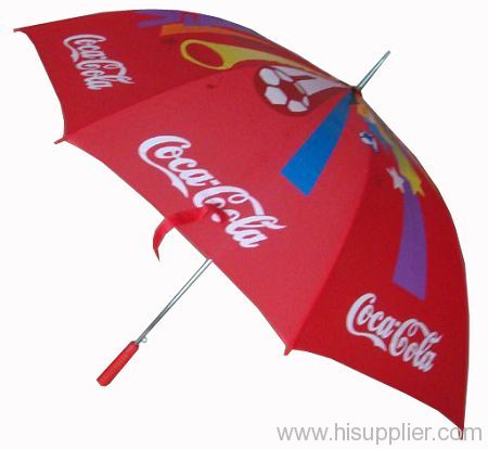 coca cola promotional golf umbrella