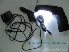 Rechargeable portable LED lamp