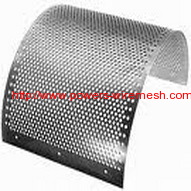 round opening perforated metal mesh