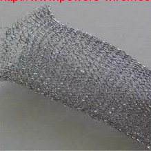 Knitted wire mesh