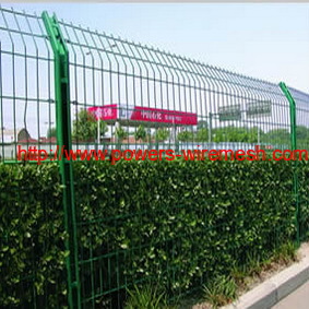 expanded road fence