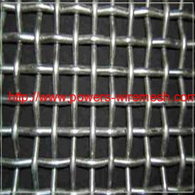 hot dipped galvanized crimped wire mesh