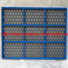 Vibrating sieving mesh