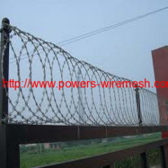 single coil razor type wire