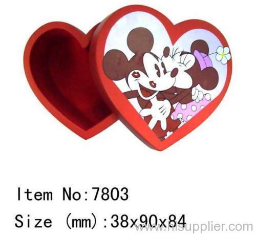 Disney Heart Shaped Trinket Box