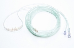 Oxygen cannula with co2 sampling