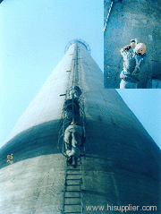 concrete chimney