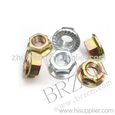 hex flange nut