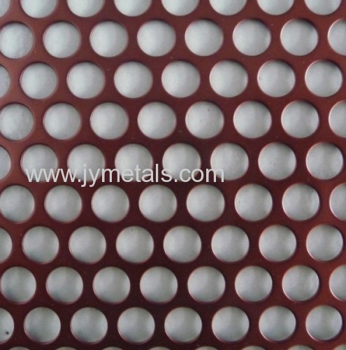 Anodizing Punched Hole Sheet