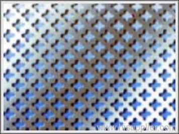 ssquare opening perforated metal sheet