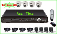 4Channel H.264 cctv dvr kit