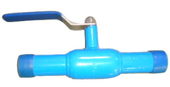 All welded ball valve