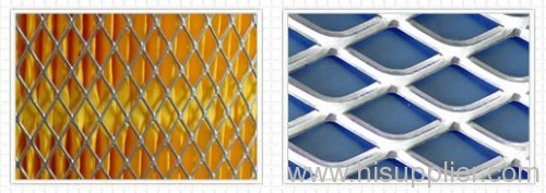 hexagonal expanded wire mesh