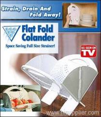 flat fold colander