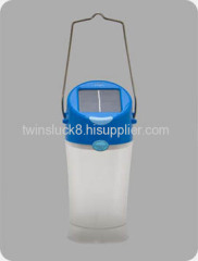 RECHARGEABLE SOLAR LAMP WITH CELLPHONE CHARGER